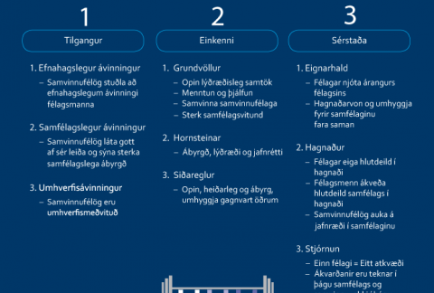 Hvað þarf til góðrar samvinnu.